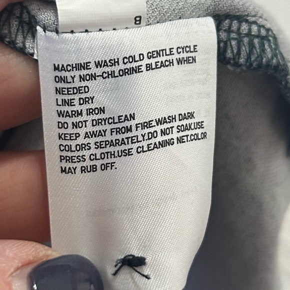 Marimeeko Navy/Green Polka Dot Button Up Shirt. Size XL. - Picture 7 of 8